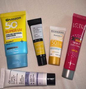 Sunscreen And Glow Combo