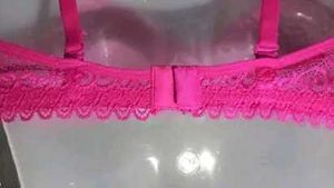 Pink Net Bra
