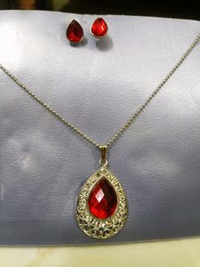 Pack Of 2 Pendant Set With Earrings