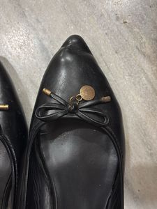 Ginger Black Ballerinas