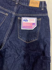 SUPERDRYPheobe Wide Leg Jeans with Upturned Hems