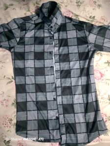 Checked Pattern Shirt