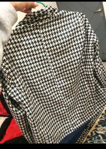Houndstooth Blazer - Stylish &amp; Chic