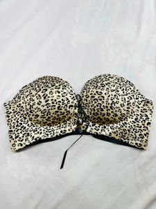 Leopard Print Bra