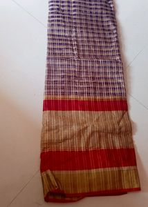 Cotton Saree With Blouse