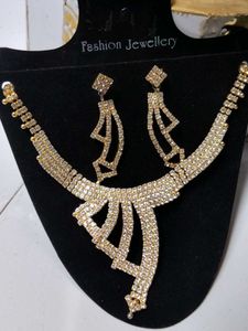 Sparkling Rhinestone Jewelry Set