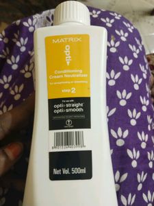 Matrix Straightening Cream And Neutralizer
