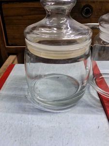 Ocean Glass Canisters (Set of 3)