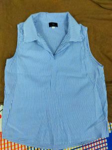 Striped Sleeveless Top