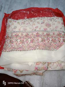 Beautiful multi colour fully embroidery suit
