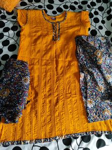 SALE ALERT!! Cotton Kurta Set With Dupatta