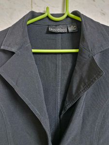 Black Longlline Formal Coat