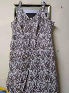Patterned Casual Dress