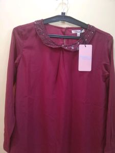 Maroon Top
