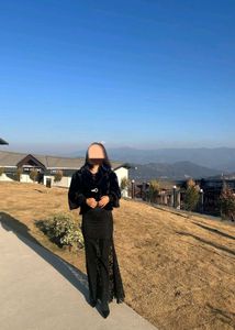 Lace Black Party Gown