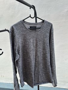 Gray Long Sleeve T-Shirt