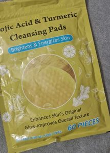 Kojic Acid &amp; Turmeric Cleansing Pads