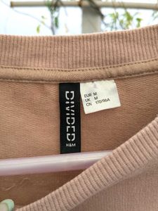 Tan &amp; White Sweatshirt