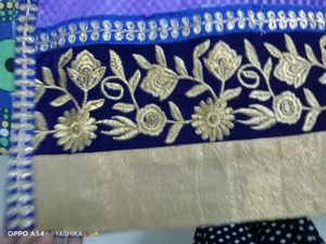 VELVET KURTA WITH DUPATTA