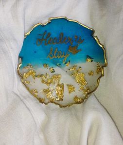 Resin Coaster With Name