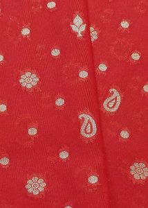 Banarasi Red Buti Saree 💜