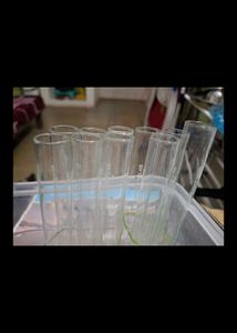 10Test Tubes, Holder N Cleaner With Medical Hammer