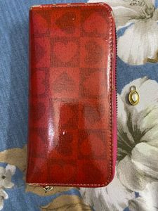 Pink Hearts Women Purse