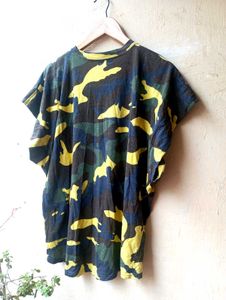 Imported ARMY Camo Print Tshirt (Women)