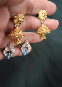 Toe Rings &amp; Jhumkas Set
