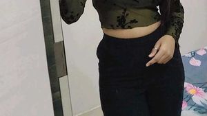 Cute Black Laser-Cut Pants 🖤