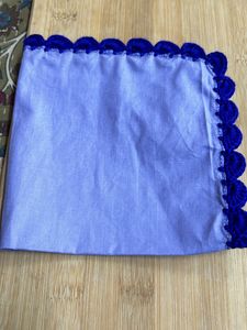 Handkerchief For Women Crocher Border