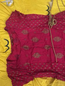 Traditional Magenta Kurta Dress