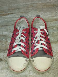 Cute Berry Print Sneakers