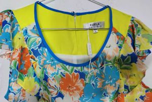 Dubai Imported Edela Floral Sheer Dress