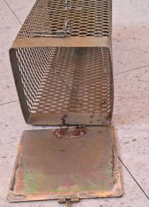 Vintage Metal Mesh Basket