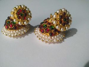 Gold Plated Big Jhumka