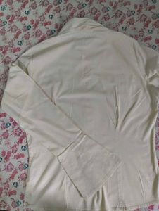 Unique Ivory Button-Down Shirt