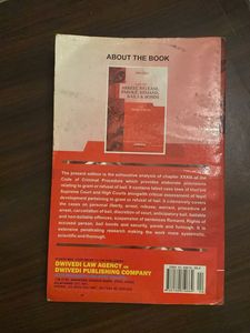 Law of Arrest, Release, Parole Book