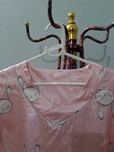 Cute Bunny Print Top