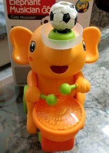 Elephant Musician Toy