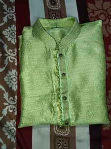Elegant Lime Green Kurta