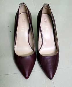 💥Price Drop💥Unused Branded New Celeste Burgundy Heels/Pumps