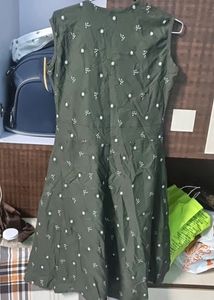 Polka Dot Printed Dress