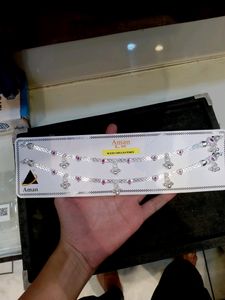 Pure Silver Fancy Payal (Wt: 58.280gm)