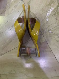 Turmeric Yellow Heel Very Beautiful  Decent Look