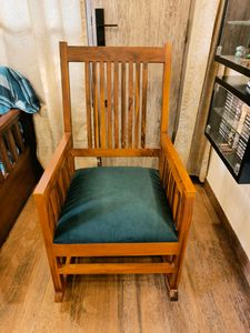 Barely Used Teakwood Rocking Chair