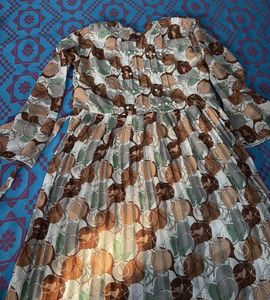 Patterned Maxi Dress