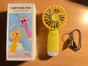Cartoon Mini Portable Fan