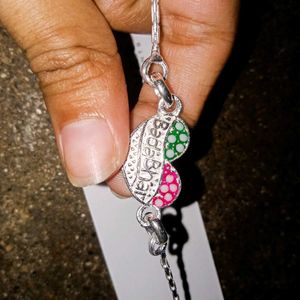 Silver Rakhi