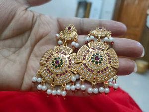 Beautiful Jadau Earrings
